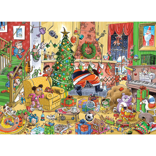 Catching Santa (Family) 350pc Puzzle