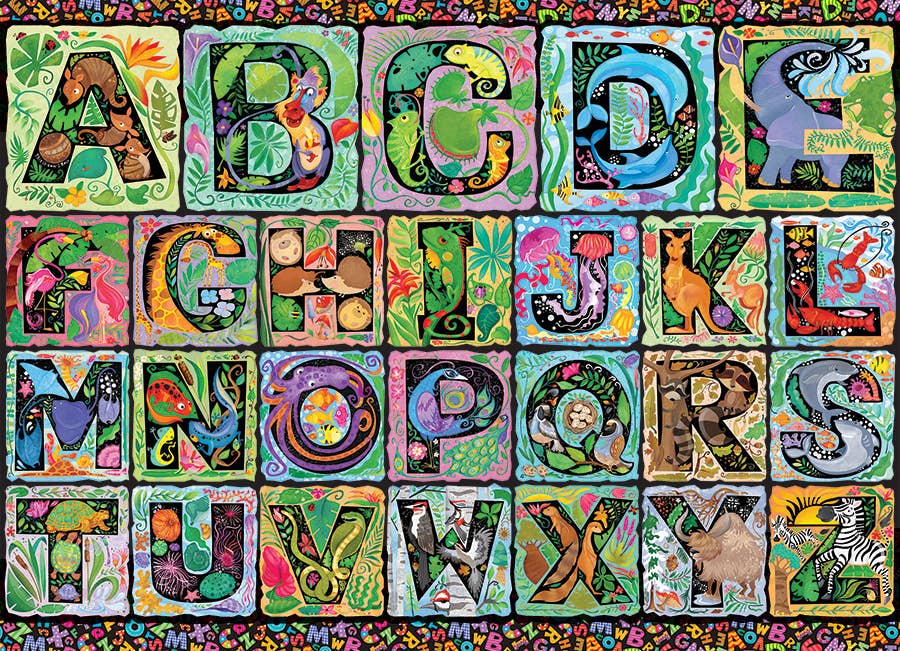 A to Z 500pc puzzle