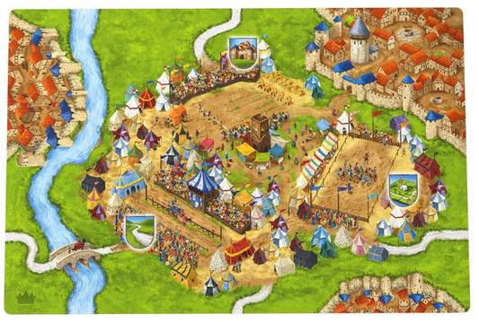 Carcassonne: Jousts & Crests Expansion 6