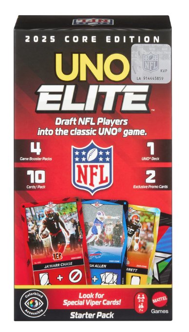 UNO: Elite NFL Starter Pack 2025