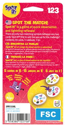 Spot it! : 123 (Eco blister)