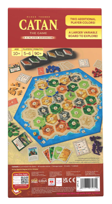 Catan: 5-6 Player Expansion 6th Edition