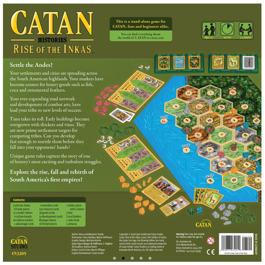 Catan rise of the Incas