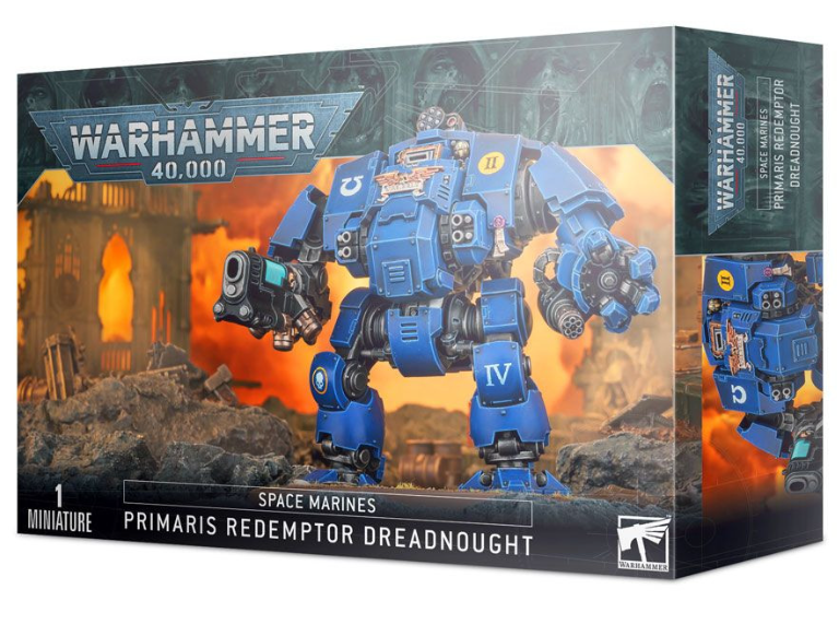 48-77 Warhammer 40,000: Space Marines: Primaris Redemptor Dreadnought