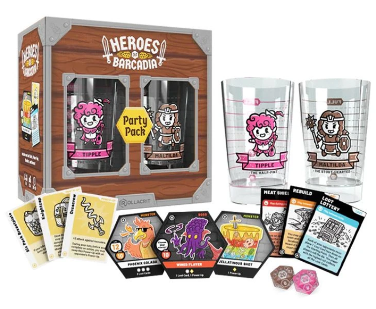 Heroes of Barcadia: Party Pack Expansion