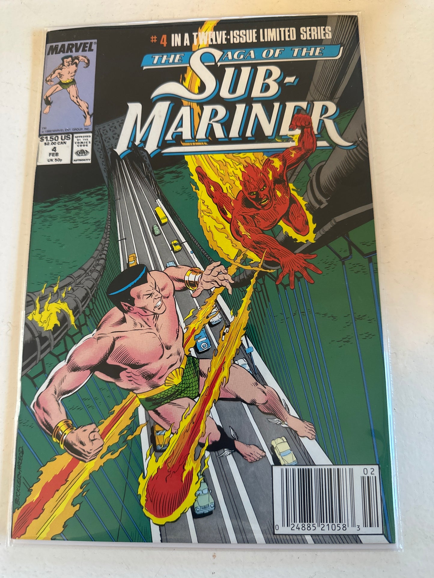 The Saga of the Sub-Mariner - #4