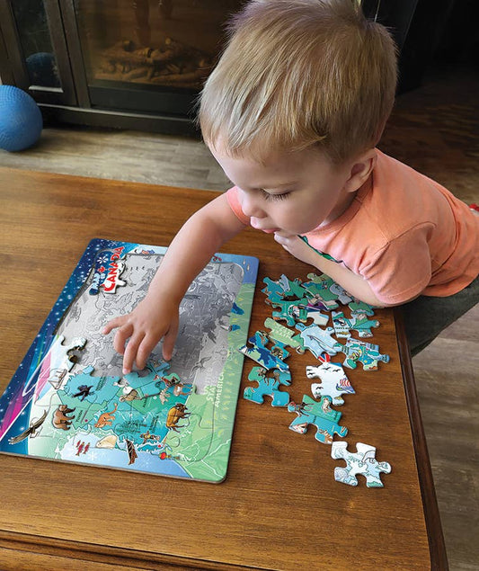 Canada Map (Tray) 35pc puzzle