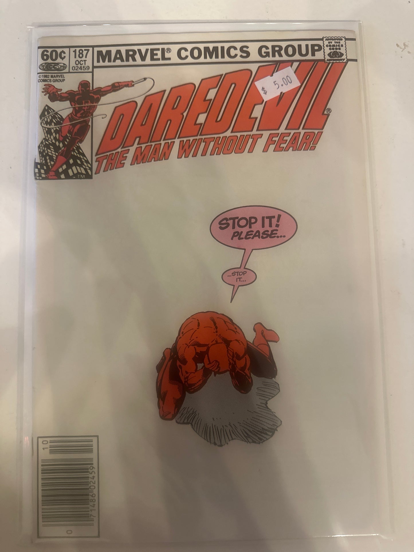 Daredevil - 187 - The Man Without Fear!