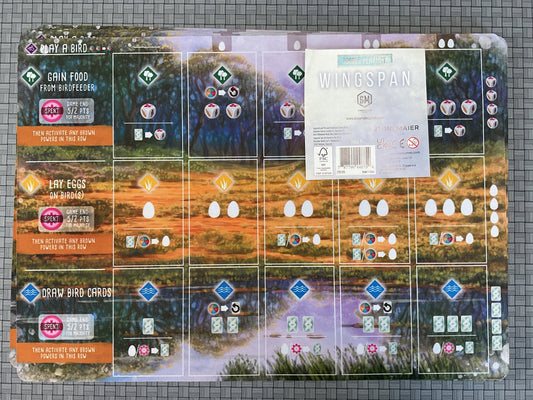 Wingspan double sided playmat