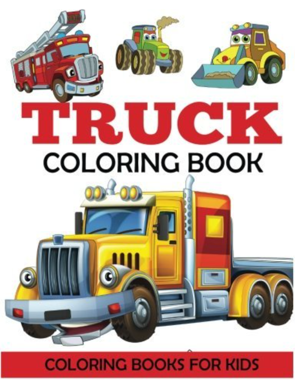 TRUCK COLORING BOOK