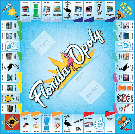 Florida-Opoly (state) Board Game