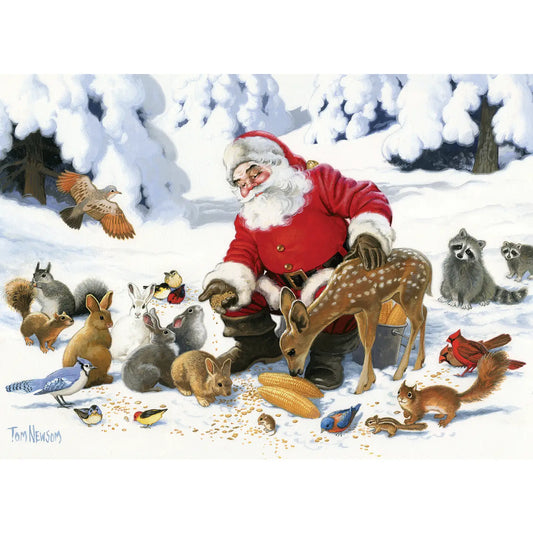 Santa Claus and Friends (Family) 350pc Puzzle