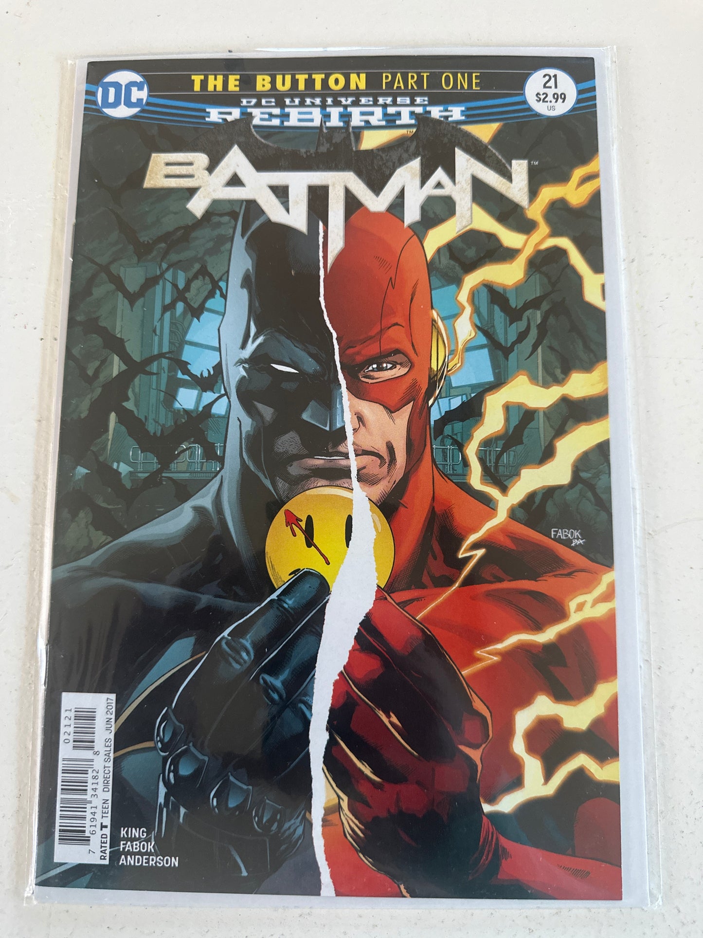 Batman - Vol 21 - DC Universe Rebirth - The Button Part One