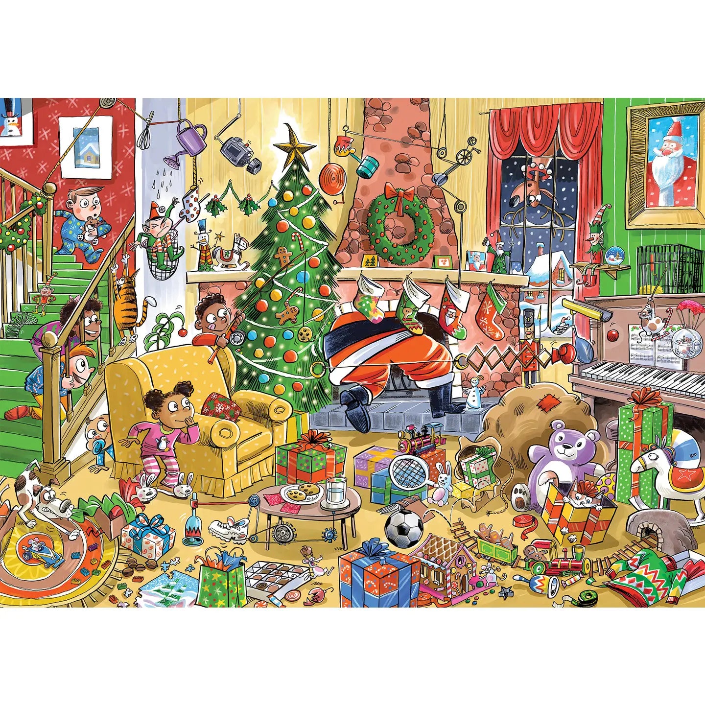 Catching Santa (Family) 350pc Puzzle