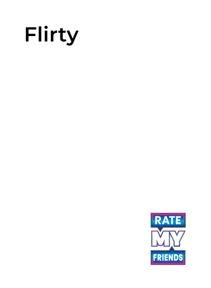 RATE MY FRIENDS | ON-THE-GO EDITION: Tuck Box Adult Game