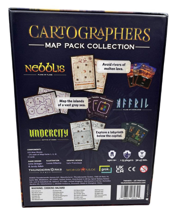 Cartographers Map Pack Collection