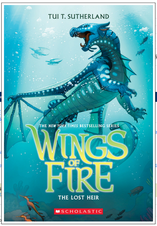 The Lost Heir (Wings of Fire #2) (Wings of Fire)