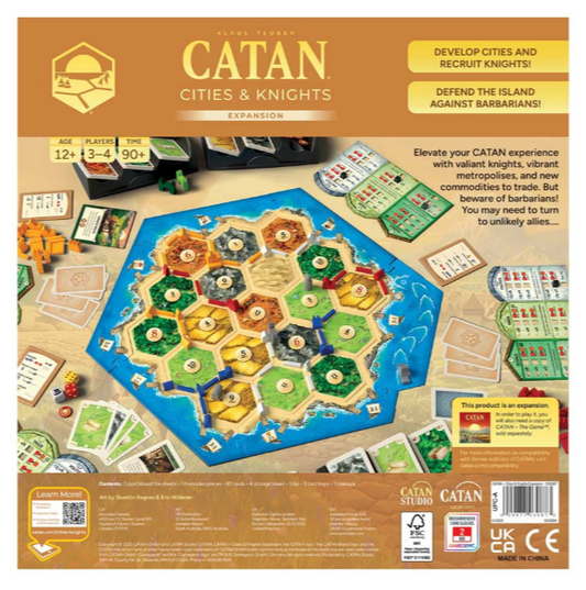 Catan: Cities & Knights Expansion 6th Edition
