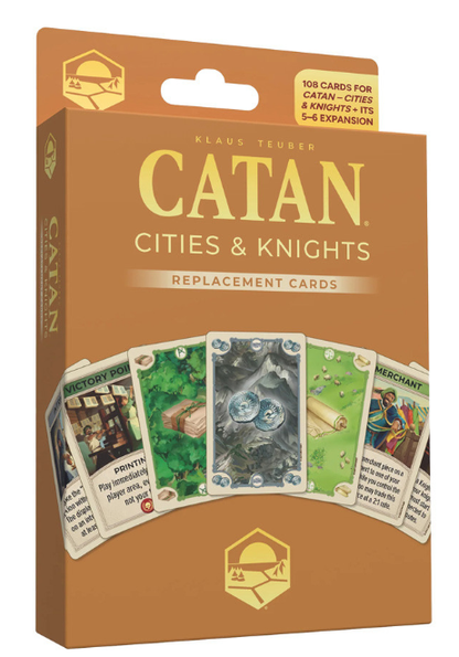 Catan Cities and Knights Replacement Cards
