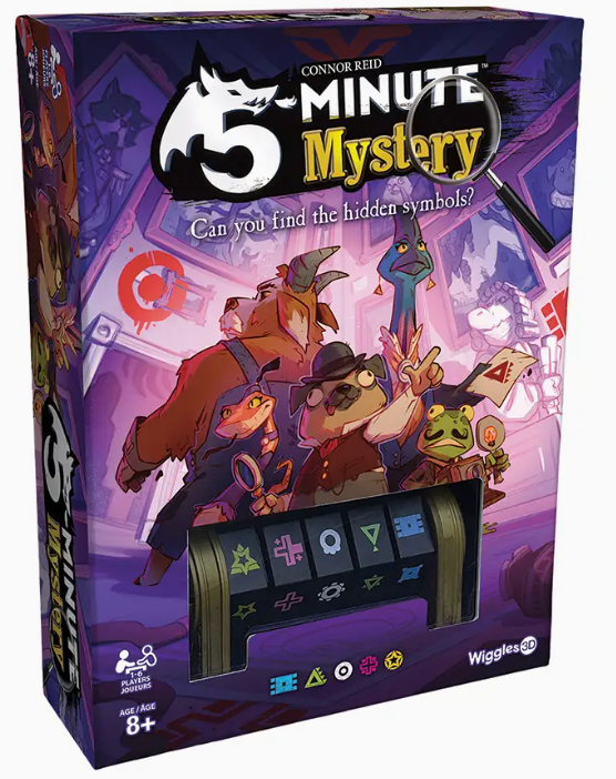 5 Minute Mystery (New Design) - Cooperative Deduction Game