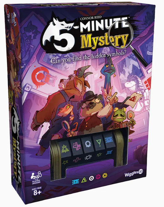 5 Minute Mystery (New Design) - Cooperative Deduction Game