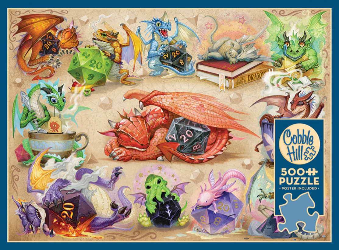 D20 Dragons | 500 Piece