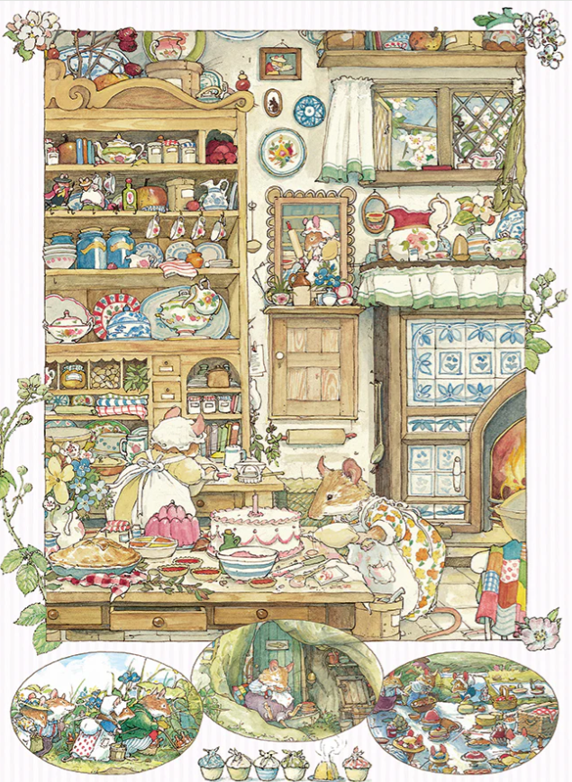 Brambly Hedge Picnic Preparations | 500 Piece