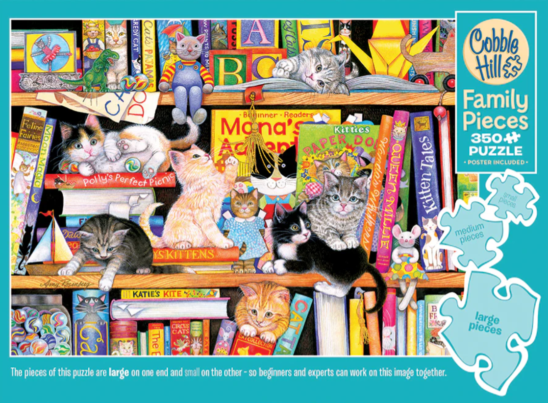 Storytime Kittens (Family) | Family Pieces 350