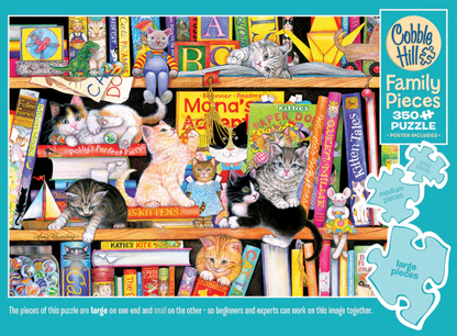 Storytime Kittens (Family) | Family Pieces 350