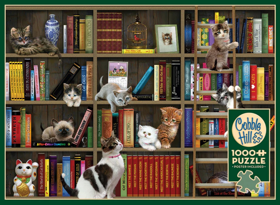 Kitty Librarians | 1000 Piece