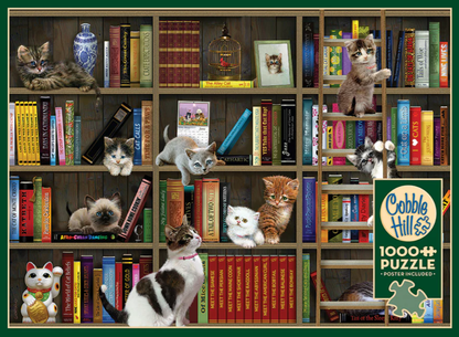 Kitty Librarians | 1000 Piece