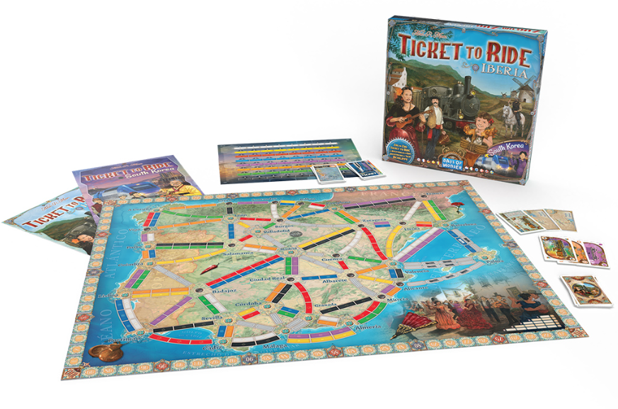 Ticket to Ride Iberia & South Korea