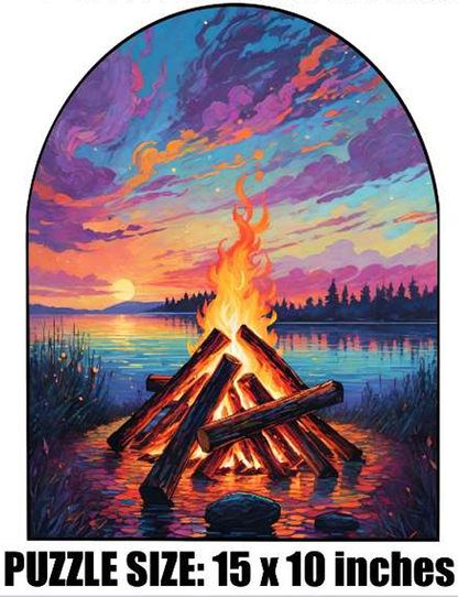 Bonfire Wooden Puzzle