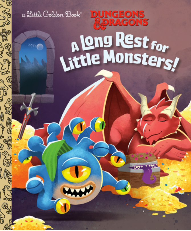 A Long Rest for Little Monsters! (Dungeons & Dragons) (Little Golden Book)