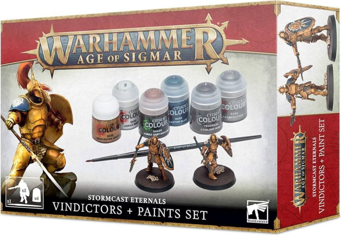 Warhammer: Age of Sigmar: Stormcast Eternals Paints Set