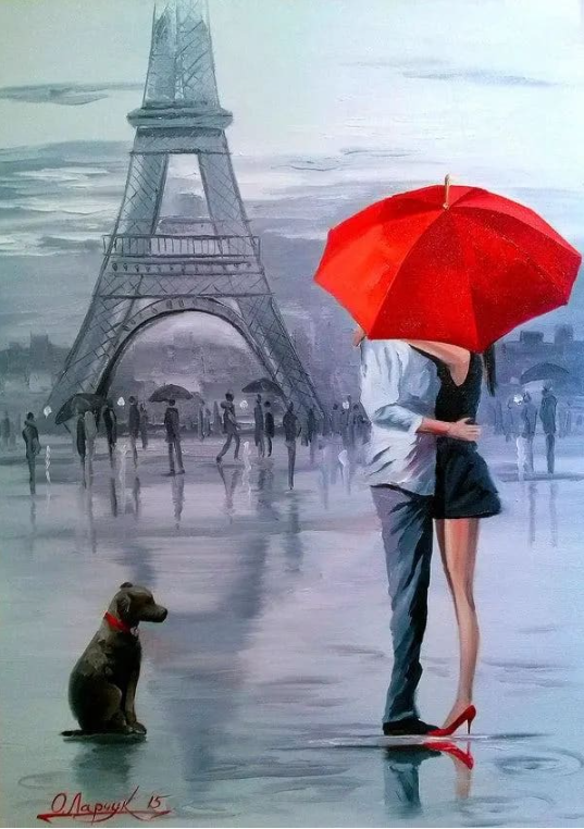 Paris for Two 1000 Pc Puzzle