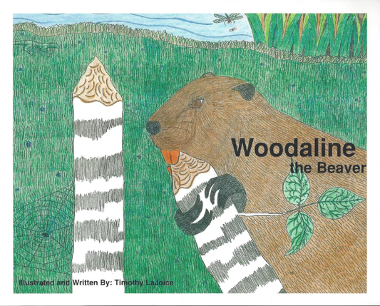 Woodaline the Beaver w/ Coloring Book
