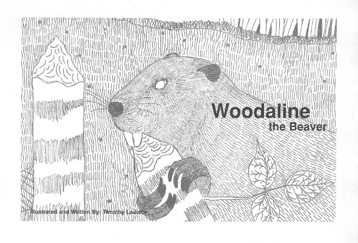 Woodaline the Beaver w/ Coloring Book