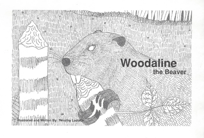 Woodaline the Beaver w/ Coloring Book