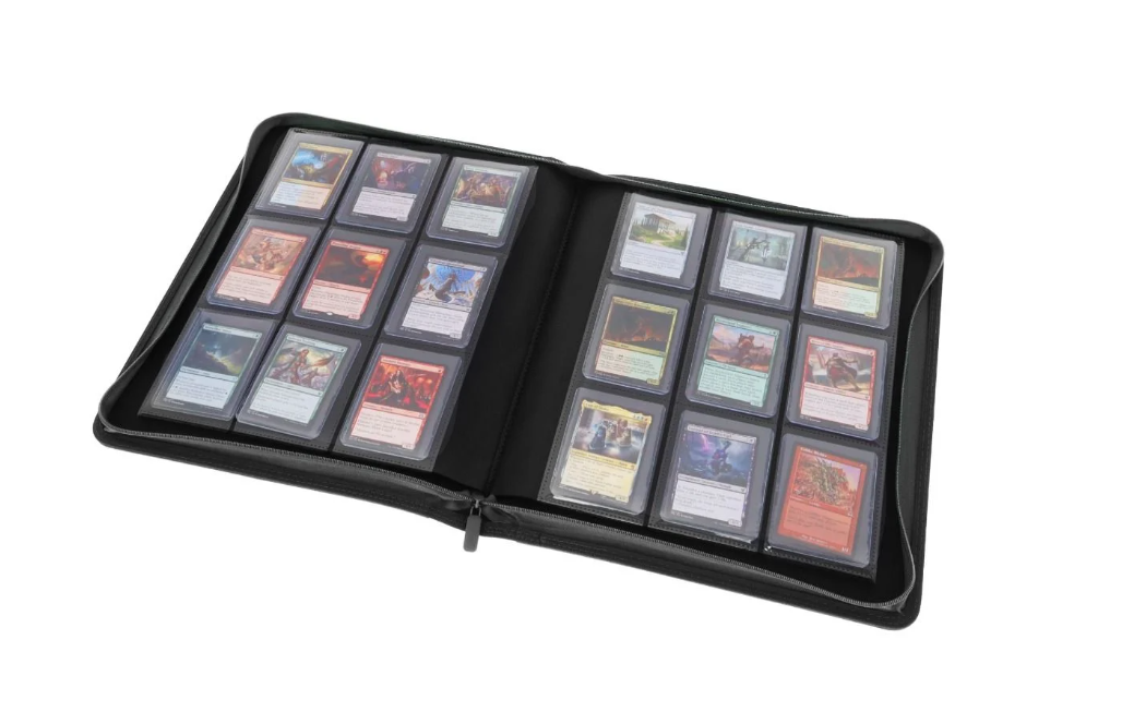 Z-Folio 9-Pocket LX Album - Toploaders - Black