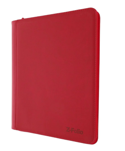 Z-Folio 9-Pocket LX Album - Toploaders - Red