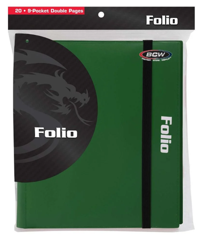 Folio 9-Pocket Album - Green