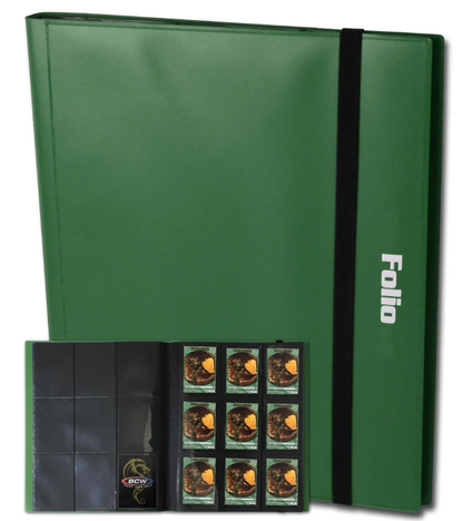 Folio 9-Pocket Album - Green