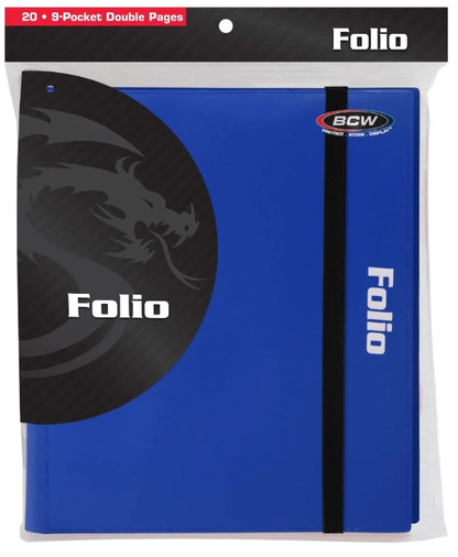 Folio 9-Pocket Album - Blue