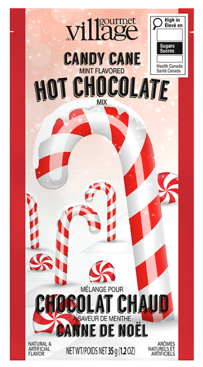 Candy Cane - Mint Flavored Hot Chocolate Mix
