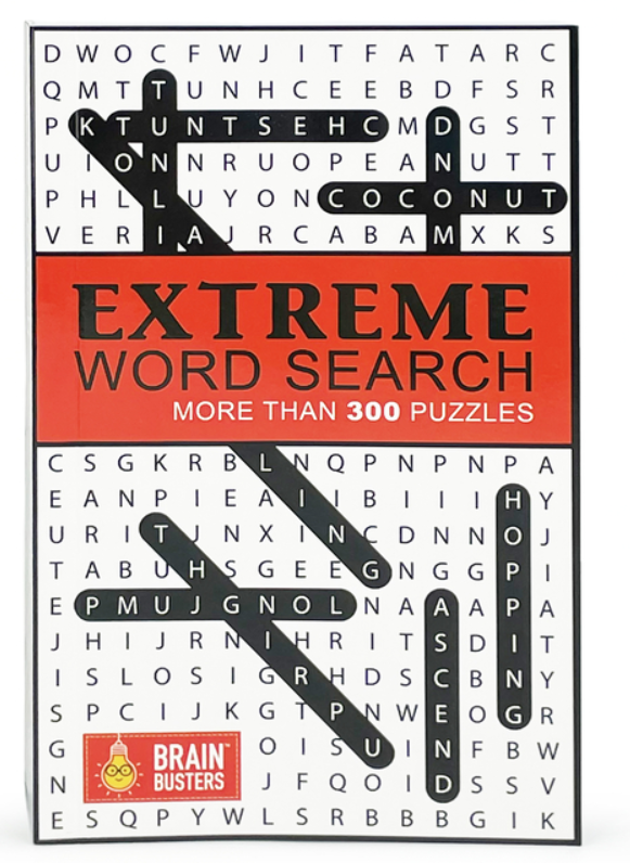 Extreme Word Search: With 300 Puzzles (Brain Busters)