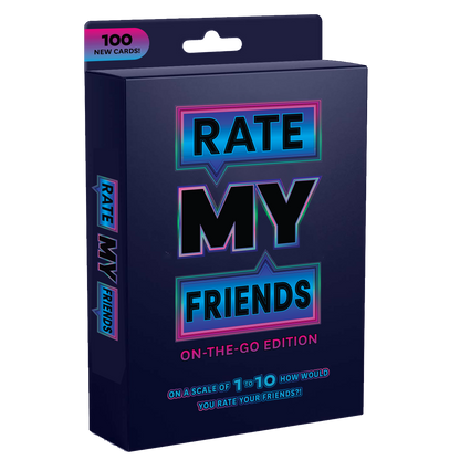 RATE MY FRIENDS | ON-THE-GO EDITION: Tuck Box Adult Game