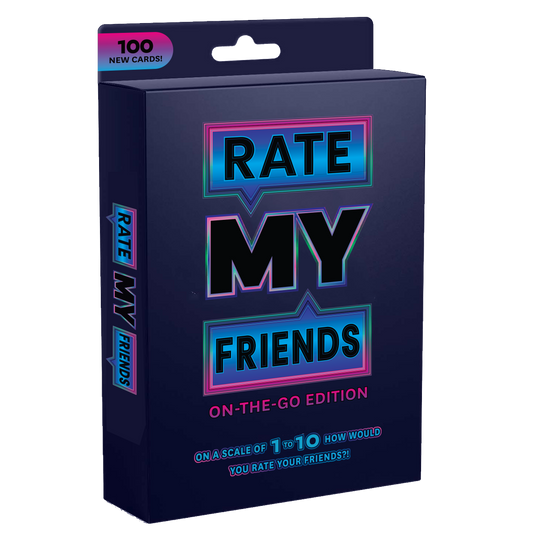 RATE MY FRIENDS | ON-THE-GO EDITION: Tuck Box Adult Game