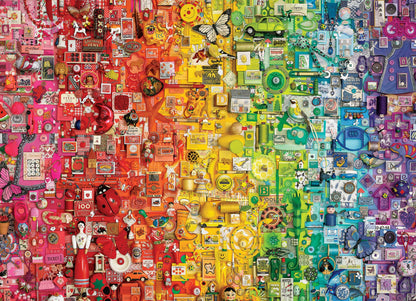 Colourful Rainbow 1000pc puzzle