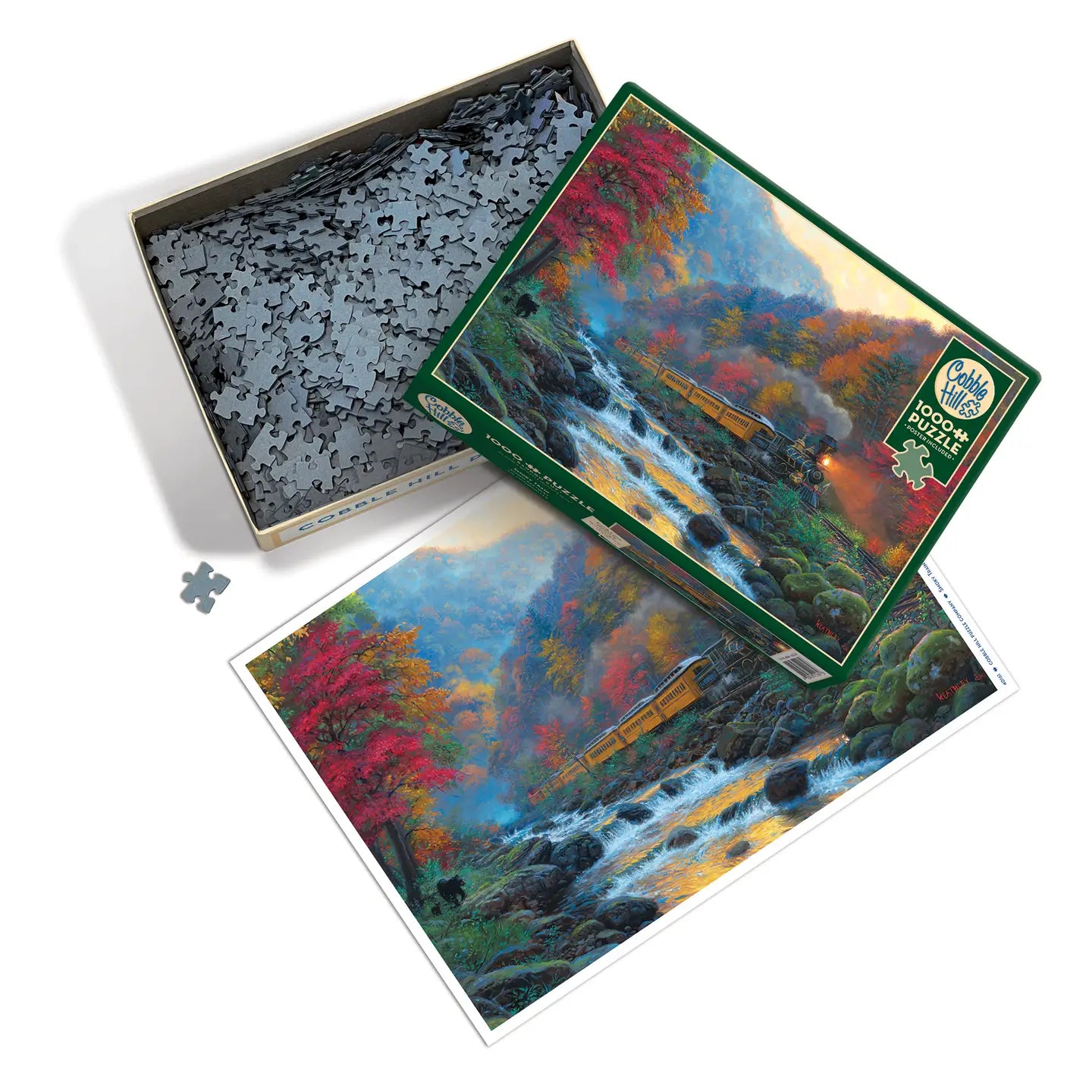Smoky Train 1000pc Puzzle